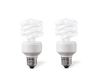 Osram 8 Watt mini Spiral CFL Bulb E27 White